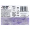 Kirk'S, 100% Premium Coconut Oil Castile Bar Soap, Lavender & Vanilla, 3 Bars, 113G (4Oz) Each