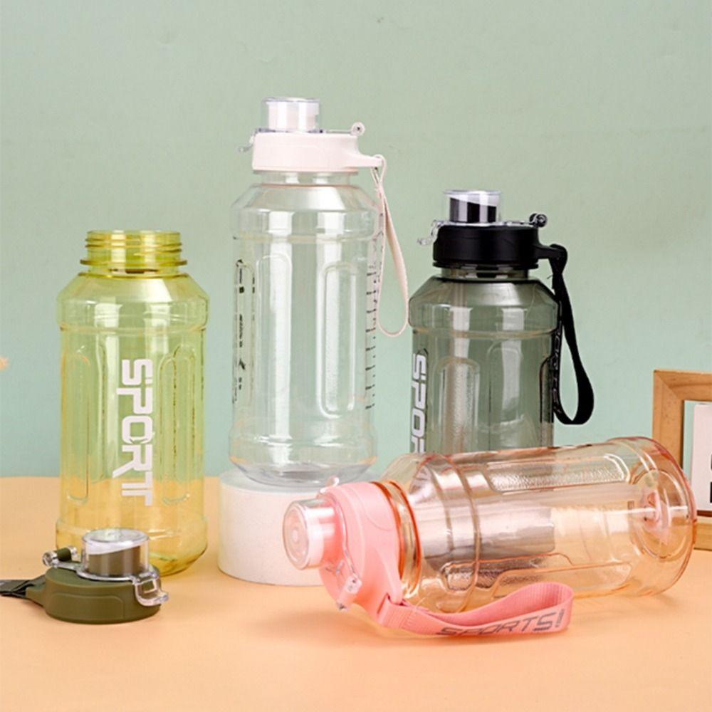 with Carrying Rope Fitness Water Bottle 850/1300ml Fitness Drinking Bottle Sports Water Cup Hiking