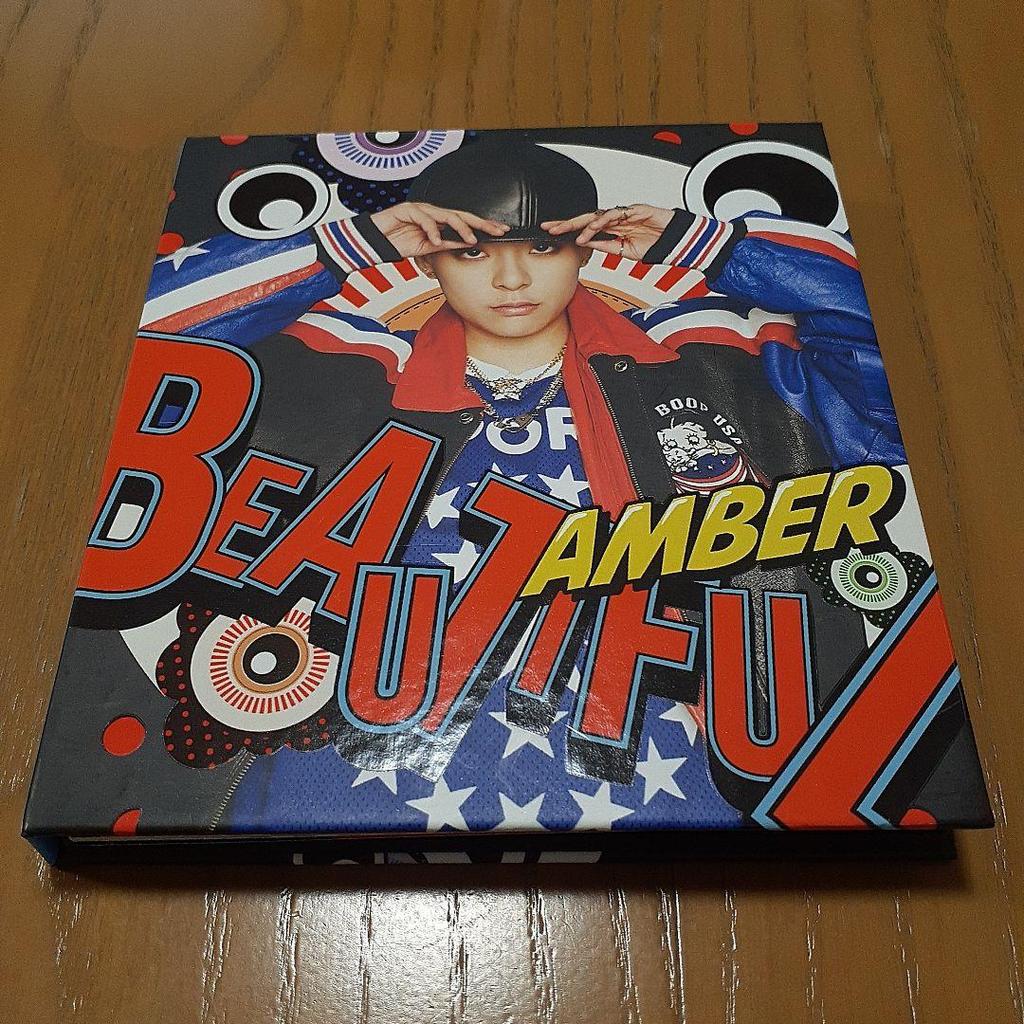 [USED] f(x) AMBER BEAUTIFUL CD with trading card