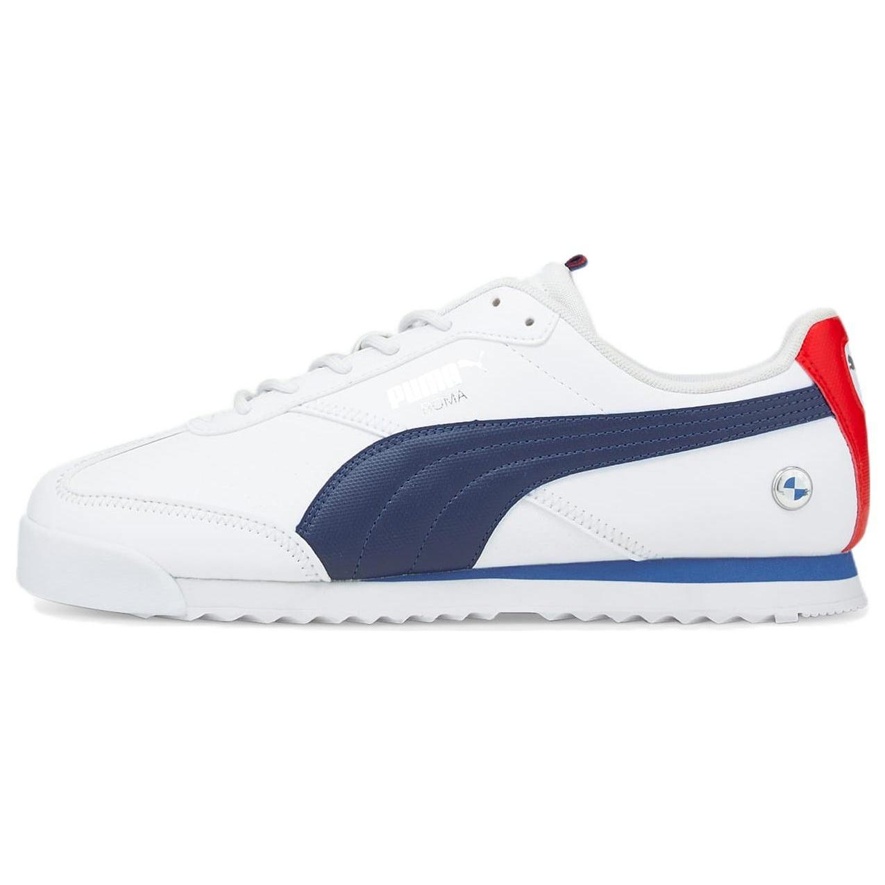 PUMA x BMW Motorsport Roma  White Estate Blue  Men s 307099-02 EU 44