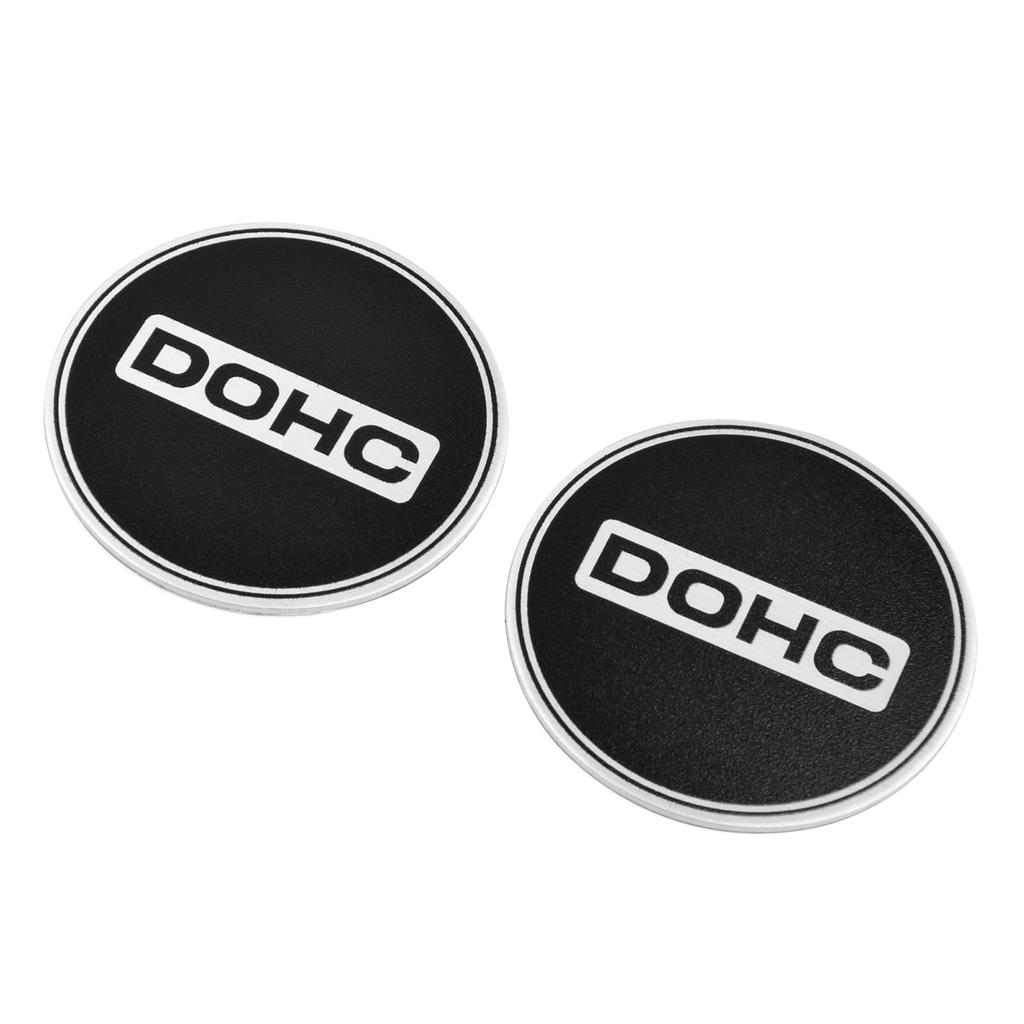 Z650RS (2022-2025) Compatible with Motorcycle Engine Cover Sticker Set 3D Decal DOHC Logo Aluminum