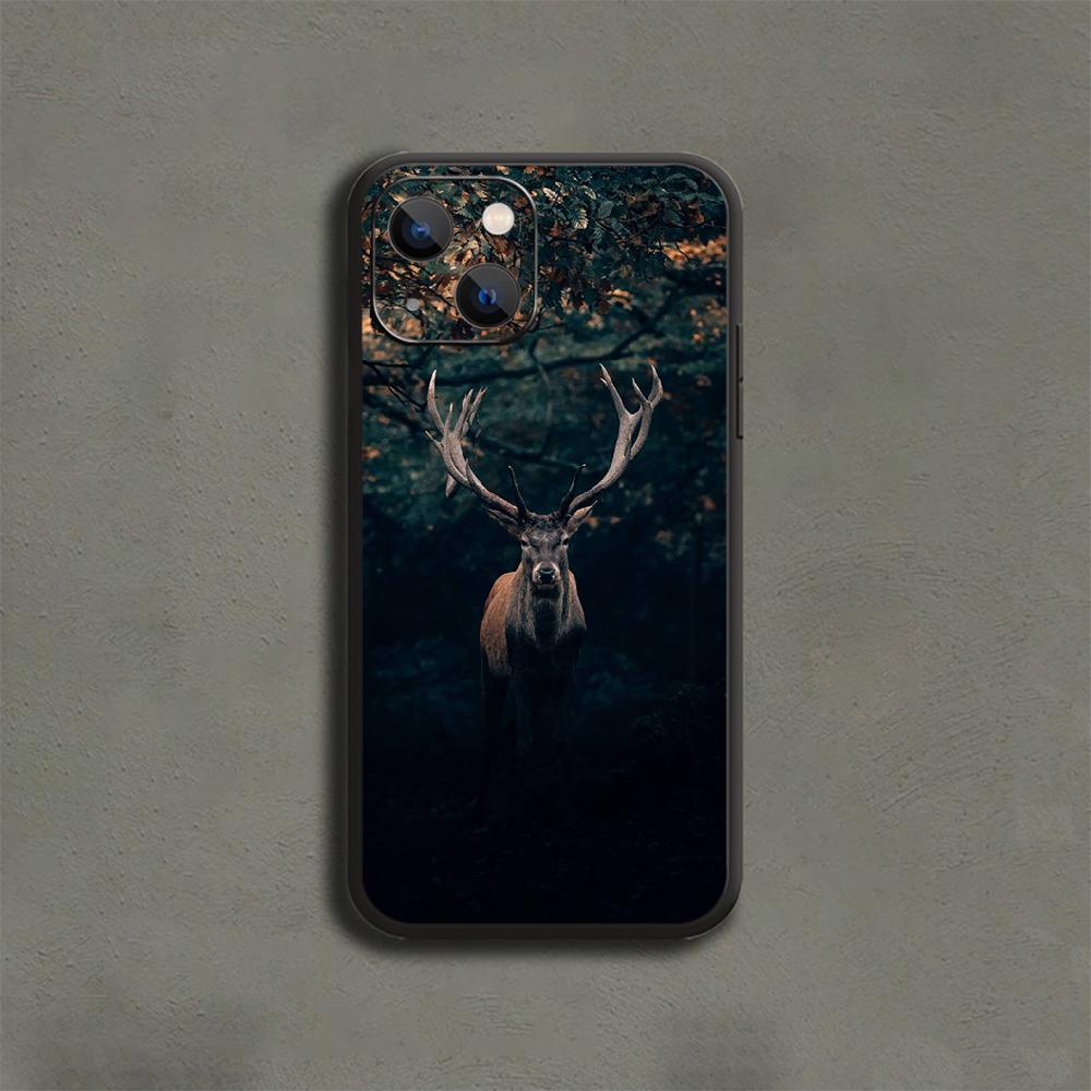 

Чехол для телефона с рисунком оленьих рогов для iPhone Samsung Galaxy Redmi Xiaomi Oppo OnePlus Note SA 7 8 9 10 11 12 13 14 20 21 22 23 53 54 Pro Max Plus Ultra iPhone 11