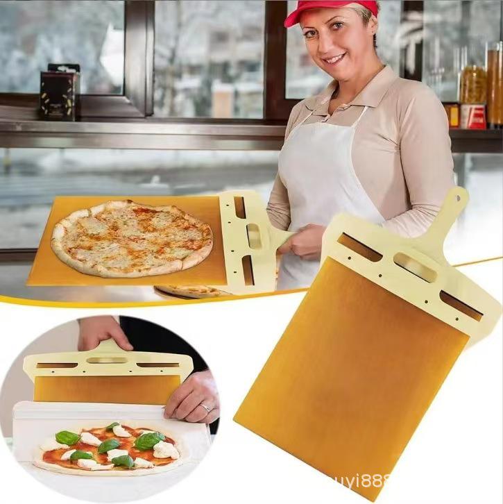 Foldable Wooden Pizza Peel & Transfer Board for Baking