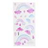 Self Adhesive Wall Sticker Cute Clouds Raindrop Pattern Decal Children"s Room Bedroom Decor
