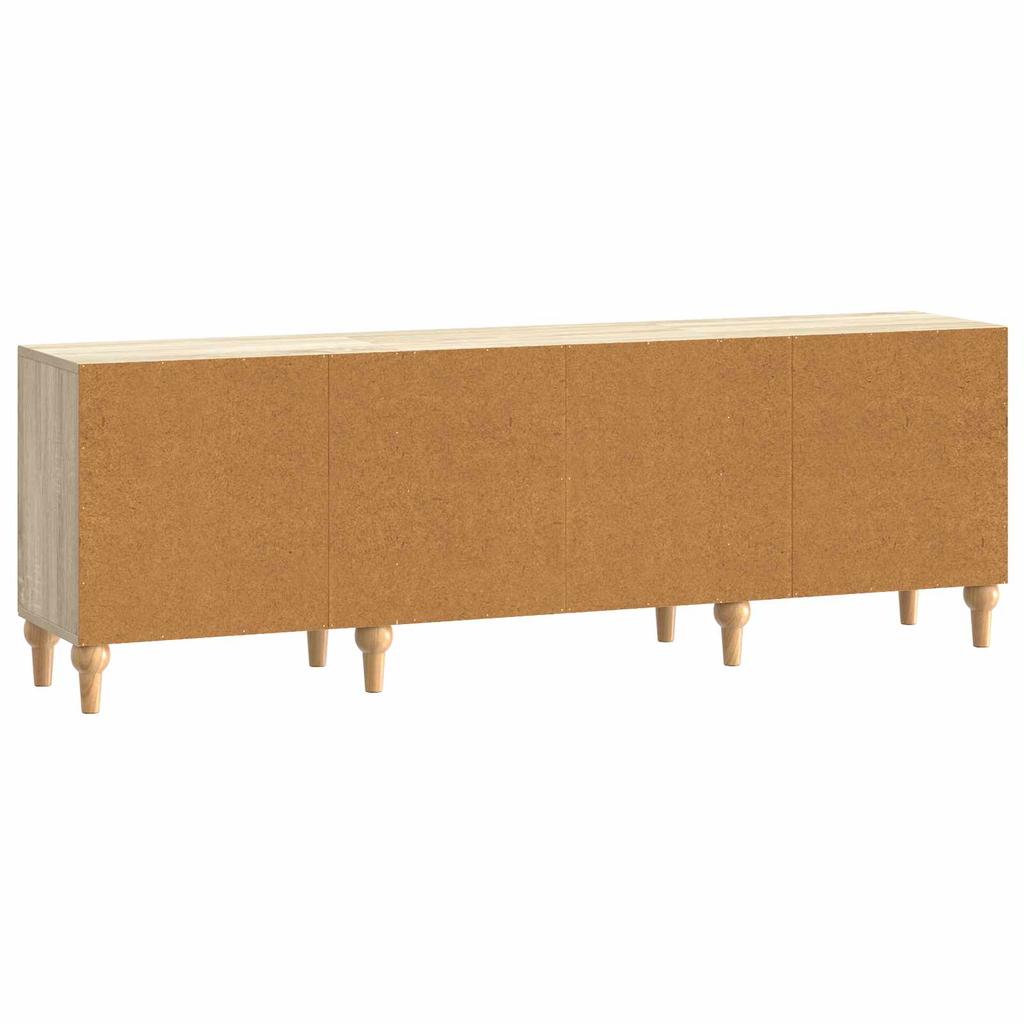 TV Cabinet In Sonoma Oak Finish 150 X 31 X 50 Cm Particleboard