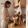 Small Object Organizer Monkey Banana Hook, 3D Printed Under Cabinet Kitchen Hanger Storage Funny Under Shelf Fruit Design Holder Hook for Bananas,