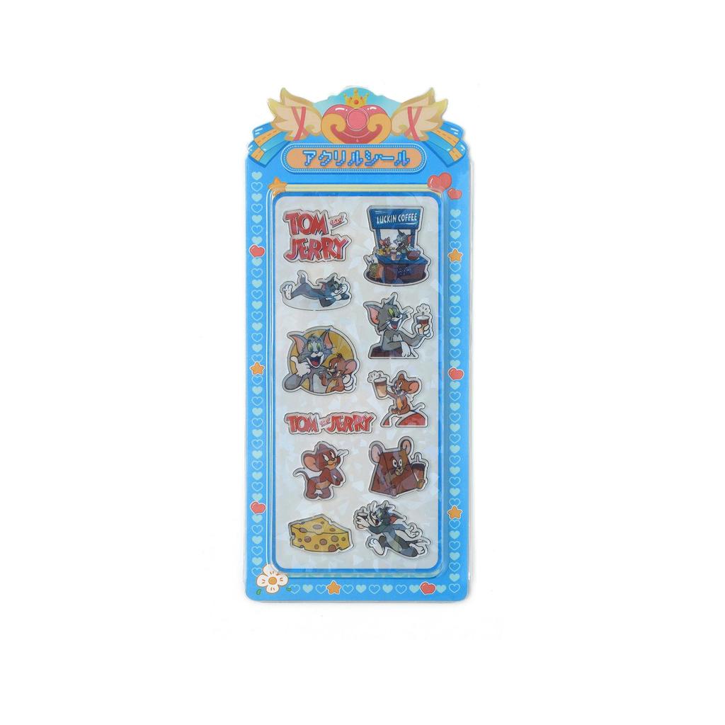 3D Acrylic Cartoon Princess Scene Stickers for Kids - Creative Decorative Stick-On Fun
