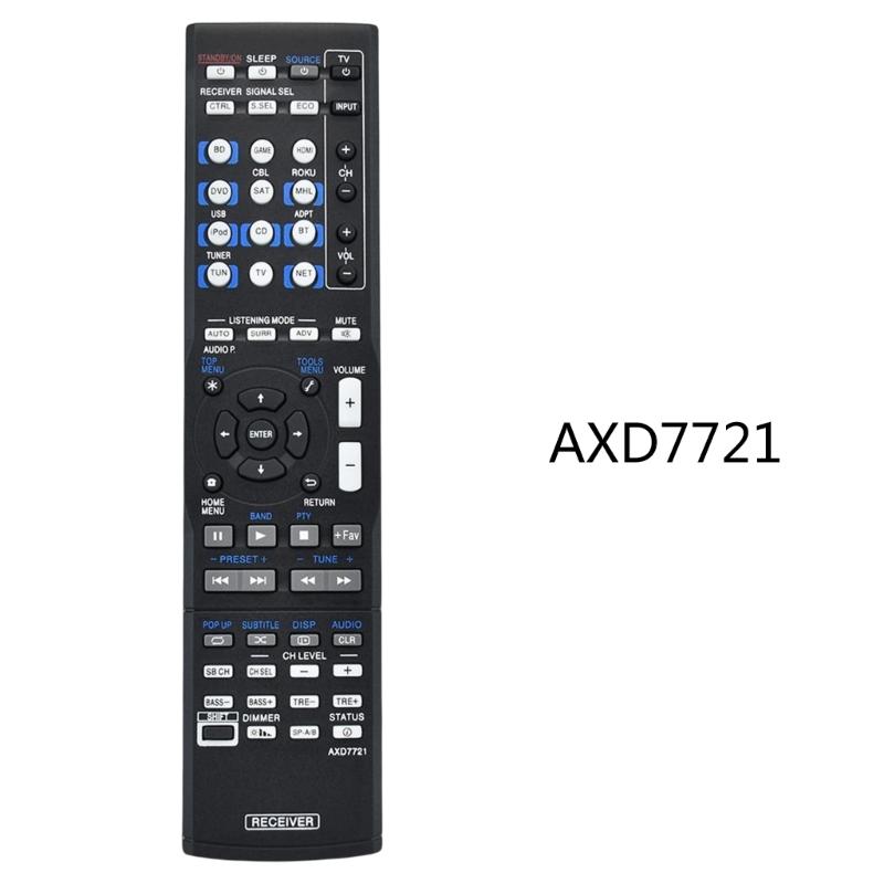 New AXD7721 Remote Control for Pioneer AV Receiver VSX44 VSX824 VSX1029K VSX102 4K Remotes AV Home Theater Controller