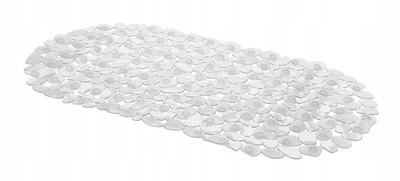 Anti-slip Bathroom Mat with Suction Cups 67x35cm Transparent