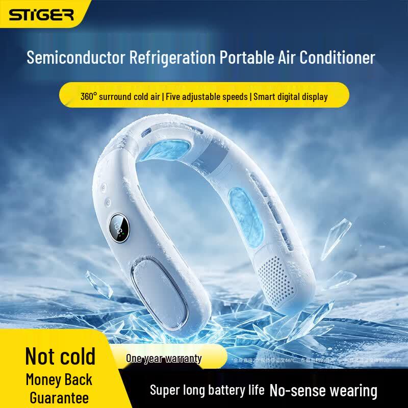 Stiger Portable Semiconductor Cooling Neck Fan