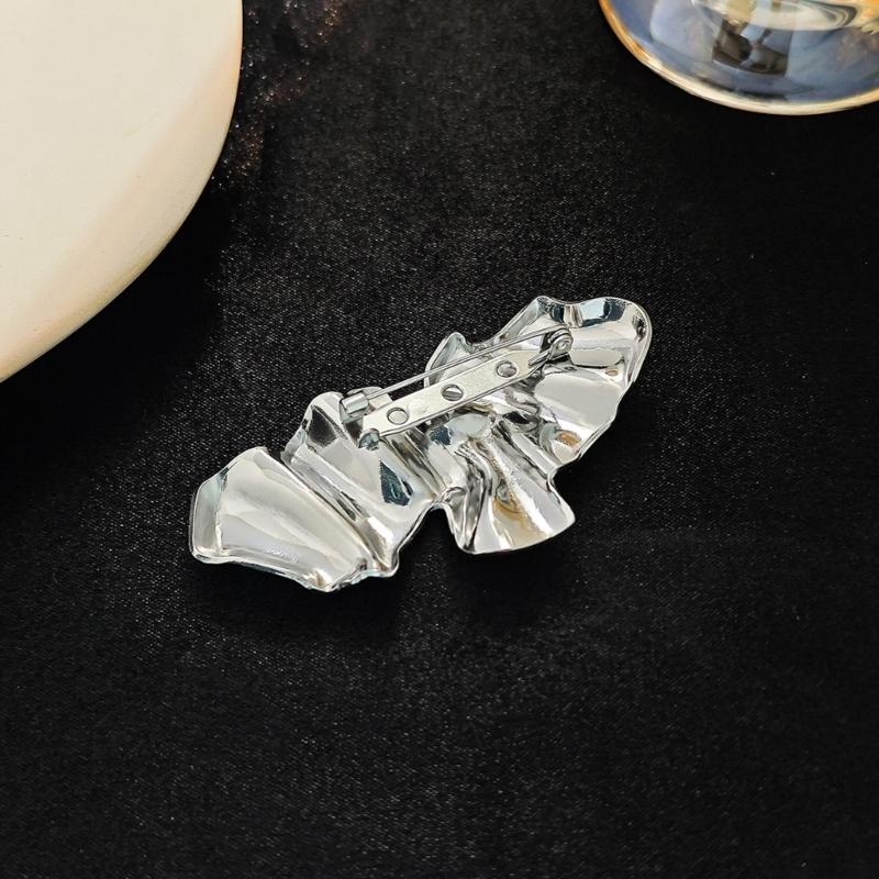 Kreative Engelsbrosche – nur 14 g leicht – kunstvoll gefaltetes Design – angenehm zu tragen, kein Druckgefühl – modisches Accessoire