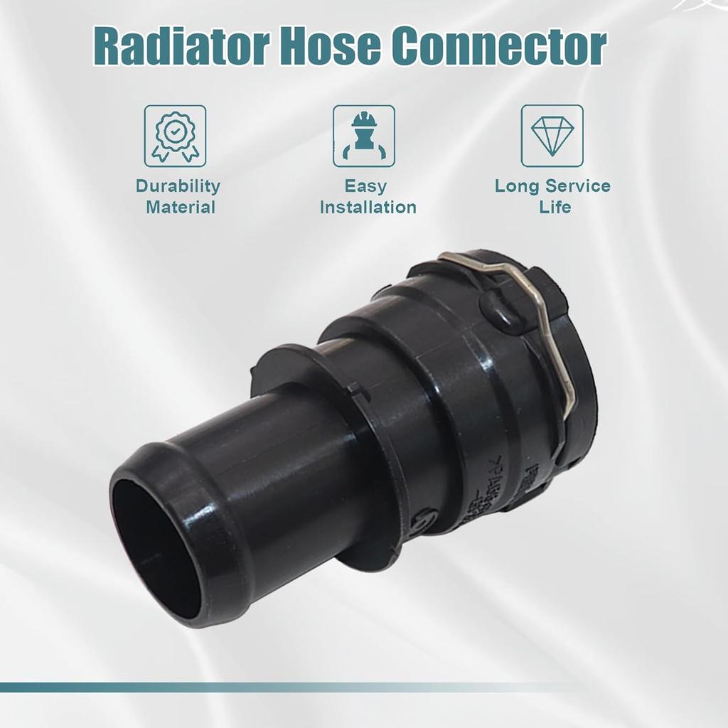 GXARTS Radiator Hose Quick Connector Radiator Coolant Hose Pipe Flange 19503-RNB-A01 19503-RNB Compatible With Honda Civic 2006-2009 2010 2011 2012