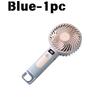 USB Charging Handheld Fan Digital Display Stand Hold Dual Use Compact Portable Electric Fan 120 Levels Adjustable Wind Speed
