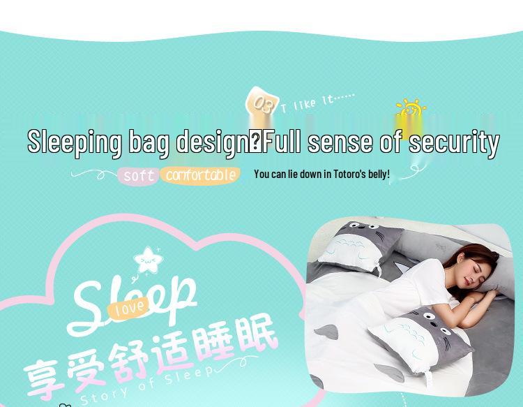 Lazy Sofa Bed: Single/Double Tatami Totoro Mattress - Cute Bedroom Addition