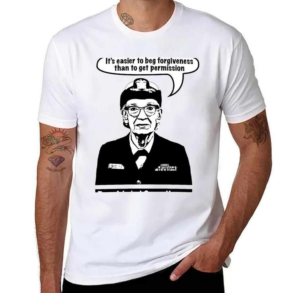Grace Hopper Tshirt Street Fashion Casual Tee Shirt