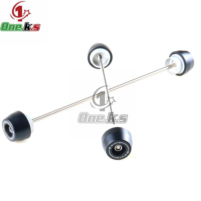 

Aprilia RS660/Tuono660 Front and Rear Wheel Anti-Fall Balls Red Set