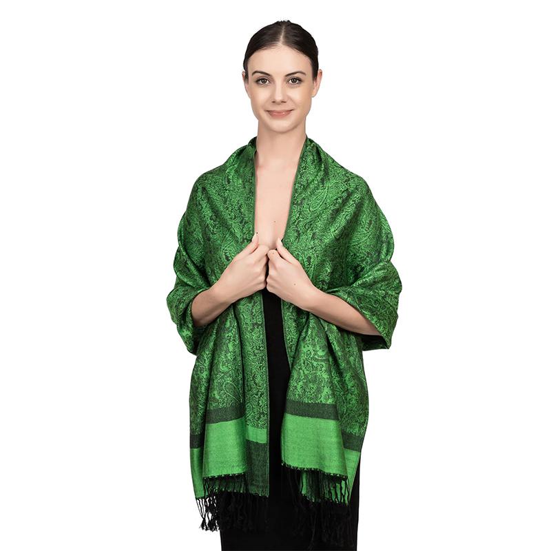 Jacquard Scarf Women Luxury Fashion Thick Soft Lady Scarves Stole Shawl Muslim Hijab Wrap Headband Neckerchief Bandana