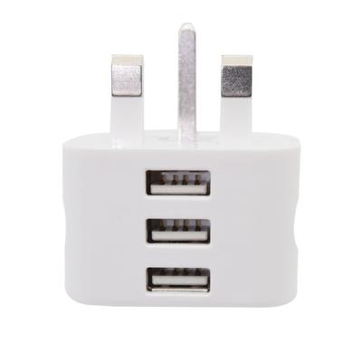 Uk Plug Wall Charger 1/2/3-Port Dual USB USB Charger For Iphone Tablet Power Adapters  Home
