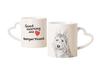 Picardy Sheepdog, Berger Picard, Picardy Shepherd - Cup with a Dog, Adorable Cup with a Heart-shaped Handle, Universal Gift from the Brand