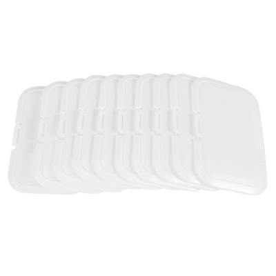 10 ks opakovaně použitelných dětských ubrousků víko Dětské vlhčené ubrousky Krycí ubrousky Krabička vlhčené papírové víko