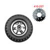 8 inch Pneumatic Wheel 200x50 Tire Inner Tube With 6 Holes Alloy Hub 10mm Bearing Diameter for Electric Scooter E-bike Parts