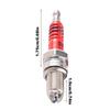 Motorcycle Spark Plug 1/3 Electrodes A7TC D8TC For GY6 CG 50 70 110 125 150CC Motorcycle ATV Scooter Dirt Bike Go Kart