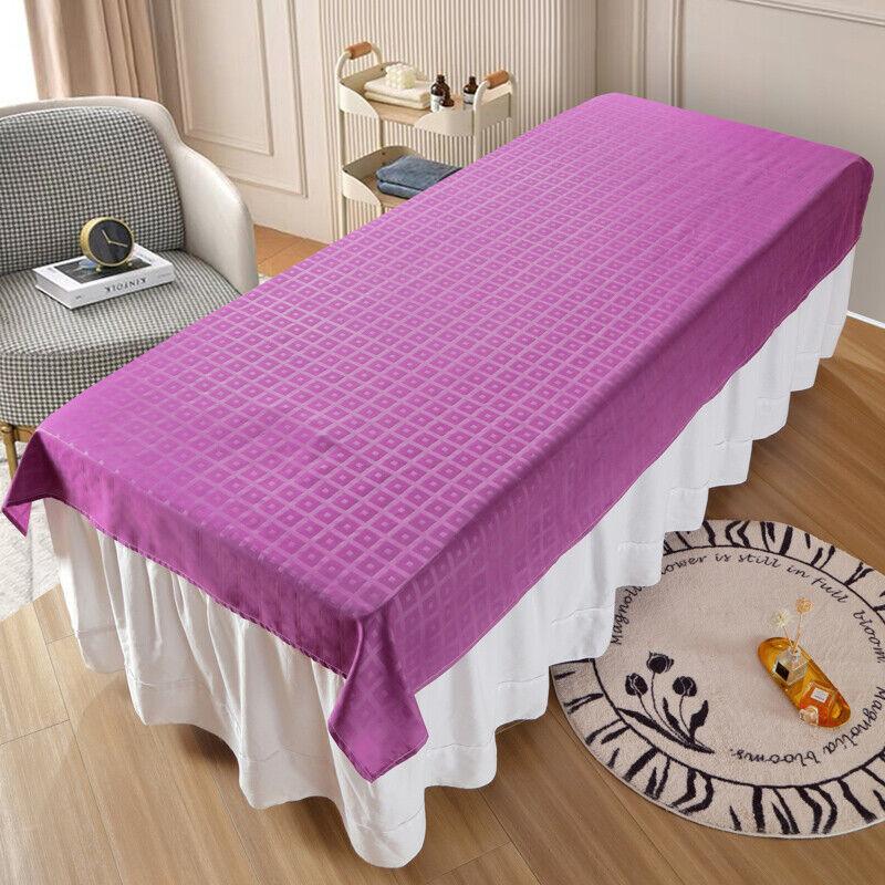 Beauty Massage Bed Cover Sheet SPA Massage Bed Table Cover W/ or W/o Face Hole Body Spa Salon Bedspread Home Decoration