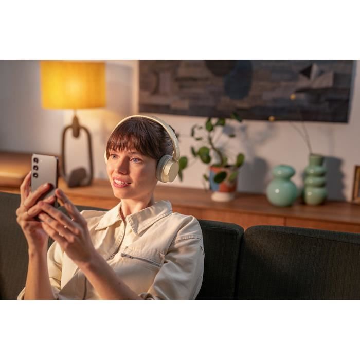 Bluetooth-hodetelefoner - Philips - TAH3209BG/00 - Beige - 25 timers batteritid - Støyisolering