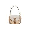 Kleo 23 Saddle Buckle Flap Shoulder Bag Women Shoulder Bag White Beige CA166-IMOTV