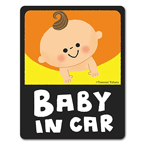 

Baby Smile Peeping In Car Car Magnet Sticker Baby Incarnation 1pc (x 1) чёрный