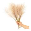 Pampas Grass Artificial Flowers 12 Pieces 48cm Pampas Fluffy Fake Dried Flower Style Decoration DIY 3 Colors