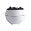 Salt Stone Flame Cracked Design Humidifier Scent Diffuser Air Purifier4 in 1 Multifunctional for Home Office