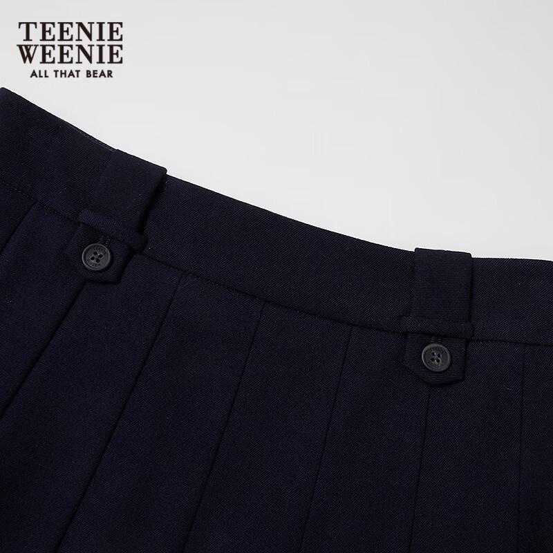 Teenie Weenie Women's Little Bear Letter A-Line Midi Skirt