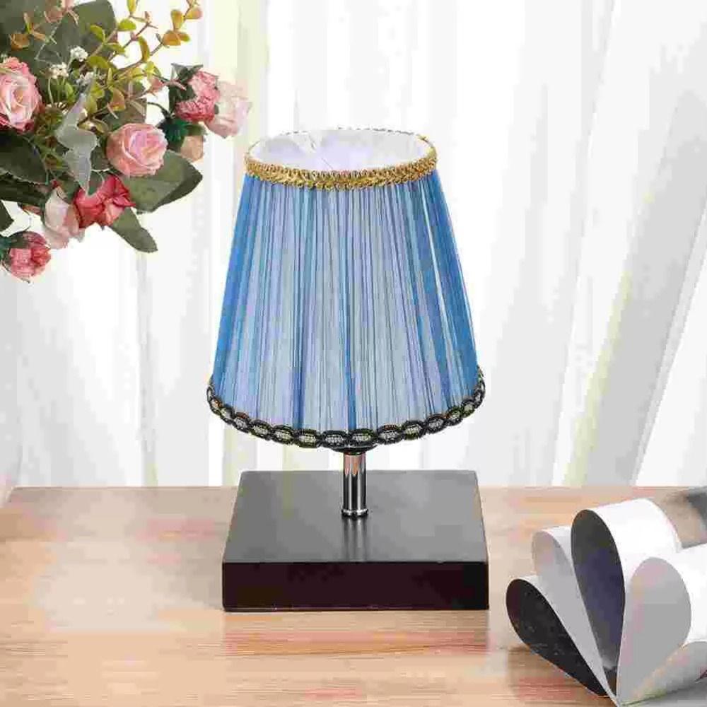 Wear‑resistant Cloth Lamp Shade Clip on/Meson Type Chandelier Lampshade Table Lamp Cover  Bedroom
