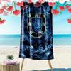 Telo mare Emblema del Patrimonio Portoghese Campeggio all'aperto Portatile per viaggi Asciugamano per piscina all'aperto Asciugamano da bagno assorbente telo mare da nuoto