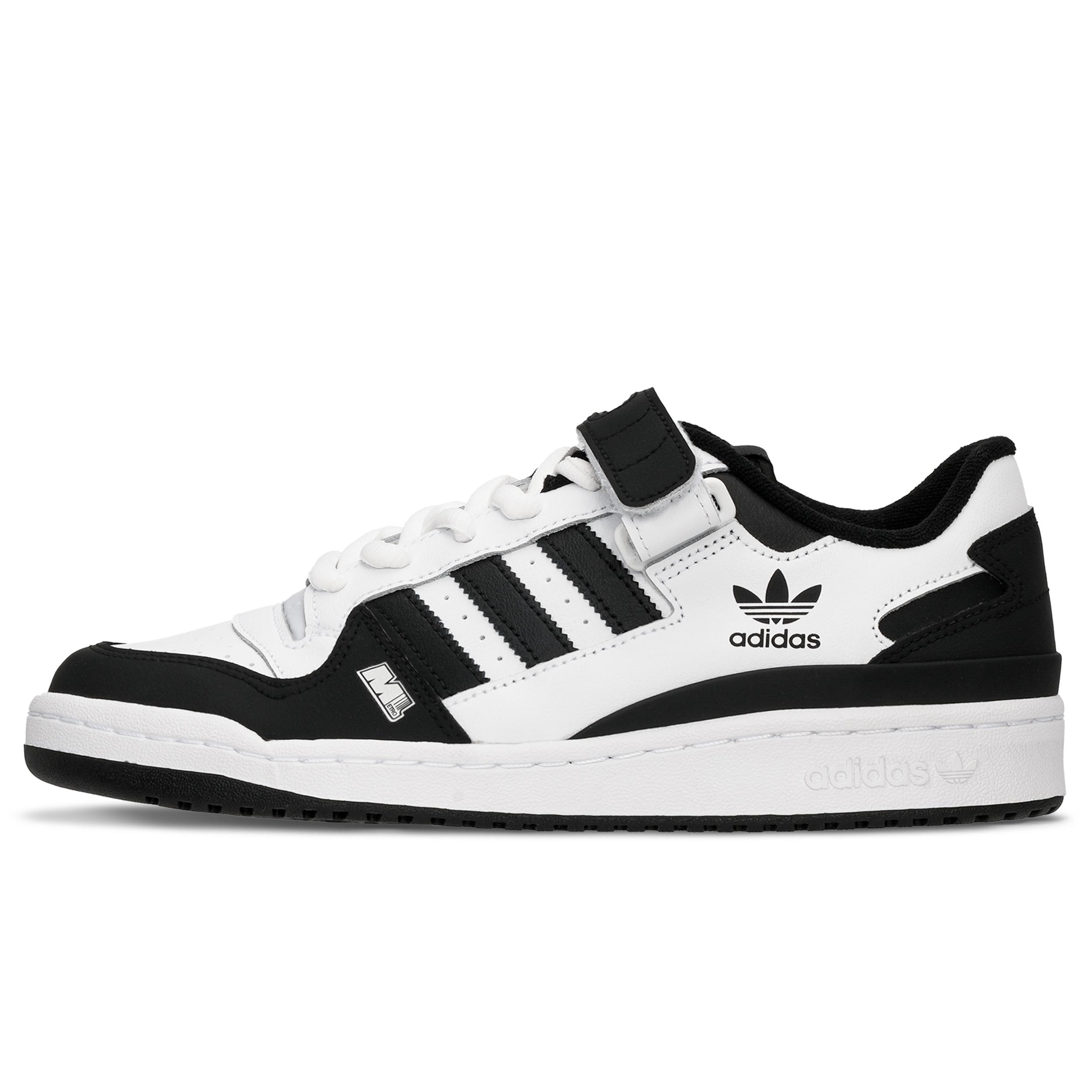 

Adidas Originals FORUM Knight Road Abrasion Resistant Low top Skateboard Shoes Unisex Black White FY7757(Team645-) 45⅓