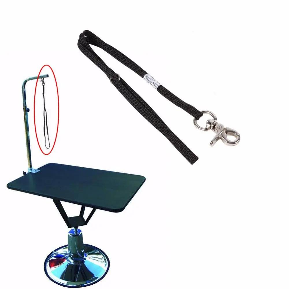 Pet Accessories Restraint Rope Harness for Grooming Table Arm Bath Animal Nylon Rope Dogs Leash Lock Clip Rope Noose Loop