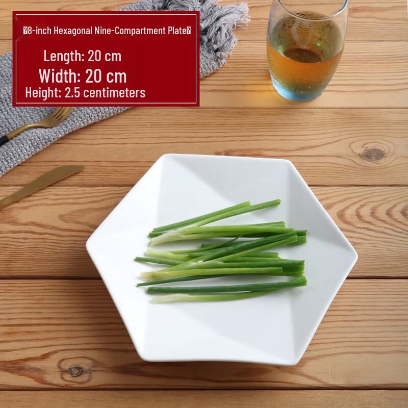 Japanese Style Irregular White Ceramic Dinner Plate