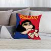 C-Cartoon  Comics M-MafaldaS Pillow Case Short Plush Sofa Decorative Gift Home Double-sided Printing Cushion