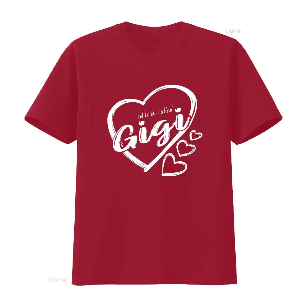 Blessed To Be Called Gigi Cute Heart Design Women s Plus Size Round Neck T Shirt Black 2X Large vintage Washed Stylish