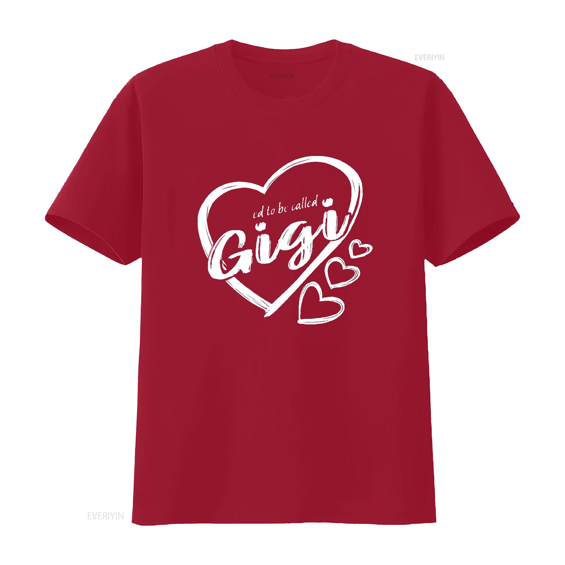 Blessed To Be Called Gigi Cute Heart Design Women s Plus Size Round Neck T Shirt Black 2X Large vintage Washed Stylish S