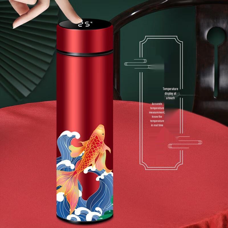 Insulated Smart Water Bottle Gift Set