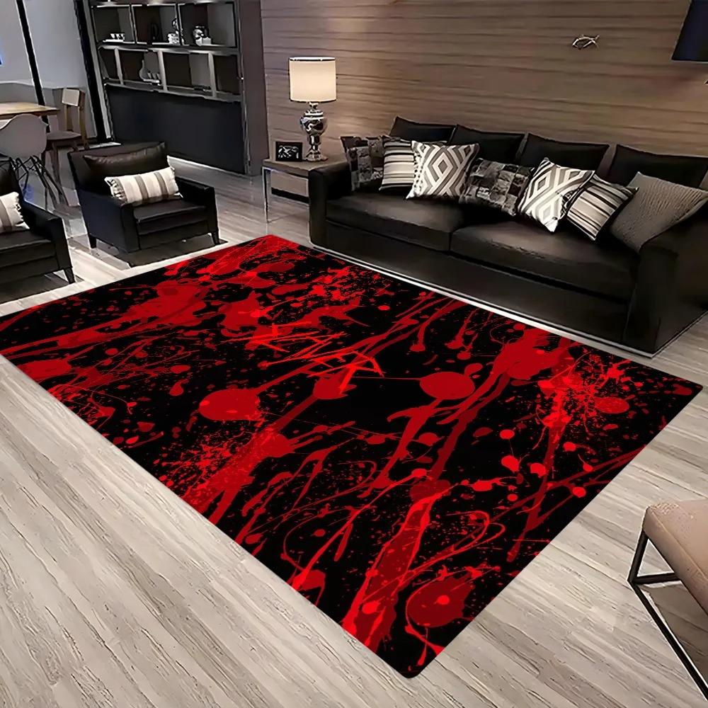 S-Slayer Heavy Metal Band Hallway Carpet Non-Slip Laundry Room Mat Laundry Decor Balcony Child Living Room Bedside Area Rugs