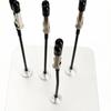 Lodde-tredjehånd med sterk magnetisk base, fleksible armer PCB-holder for elektronikkreparasjon – Krokodilleklype loddeverktøy