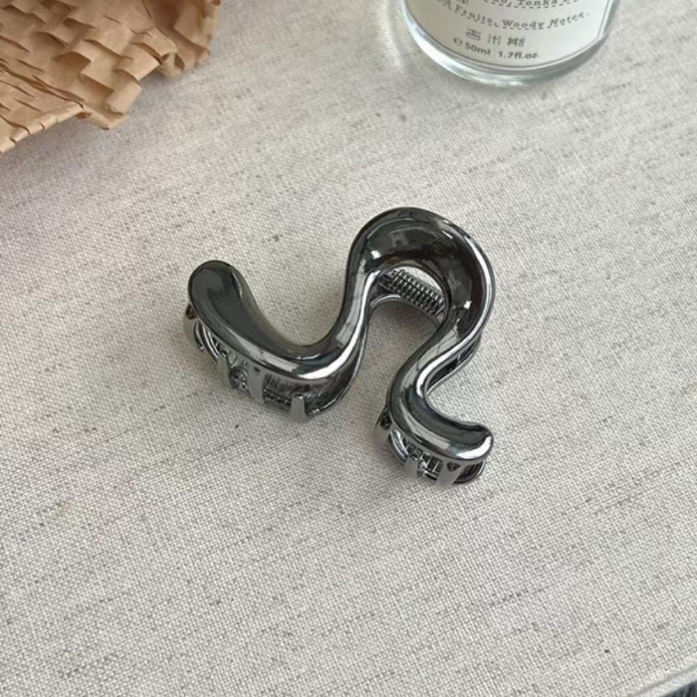 DIY Hair Styling Hair Clips Simple Hairpin Fashion Women s Ponytail Clip Hair Styling чёрный