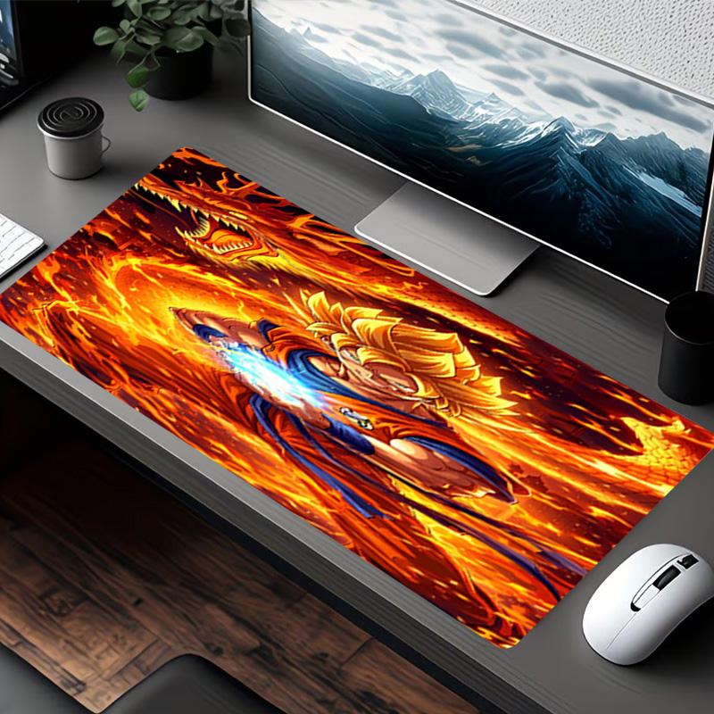 DRAGON BALL Print Mouse Pad, for Keyboard Pad Laptop PC Mat for Office Home Use, Desk Decor, Perfect Birthday Gift for Gamers