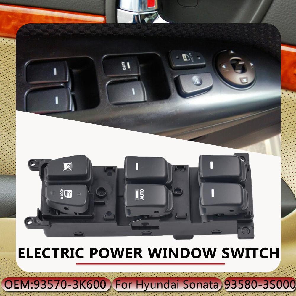 Window Lifter Switch Driver's Side 93570-3K600 935703K600 for Hyundai NF Sonata 2008 2009 2010 Car-Styling