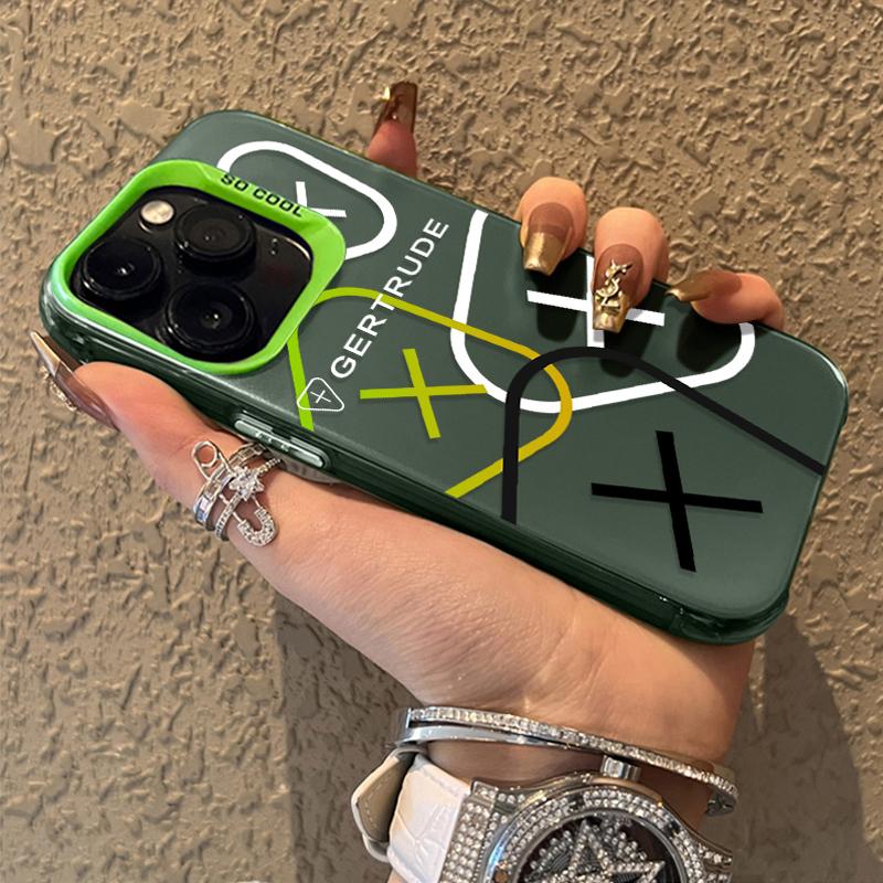 Capa de Plating Fashion Luxury G-Gertrudes para Xiaomi Redmi Note 13 12 11 Pro Plus 4G 5G 12S 11S 10S 10 9 9S 8 12C 13C A3 Capa de PC