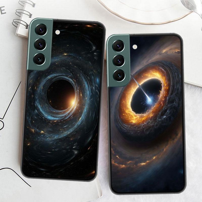 Cosmic Starry Sky Black Hole Phone Case For Samsung Galaxy Note 20 Ultra 10 Lite 9 8 M12 M21 M30S M31 M32 M51 M52 S10 S9 S8 Plus