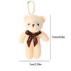 10pcs/set Cartoon Bear Plush Keychains Toys Plush Doll Mini Bear Plush Toy  Girlfriends